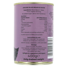 Load image into Gallery viewer, Suma Black Beans 400g (Org)