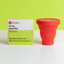 Load image into Gallery viewer, Hey Girls-Menstrual-Cup-Sterlising Pot