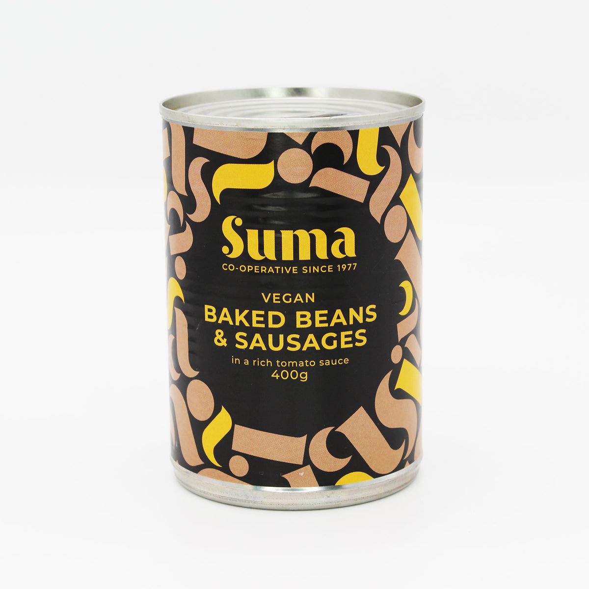 Suma Vegan Baked Beans & Sausages in tomato sauce TheRefillery.co.uk