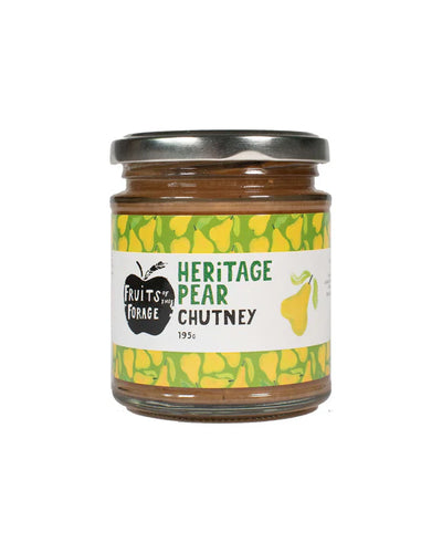 Fruits of The Forage Heritage Pear Chutney 195g