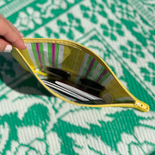 Load image into Gallery viewer, Recycled Woven Pom Pom Pouch