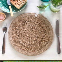 Load image into Gallery viewer, Seagrass &amp; Jute Tablemats (6)