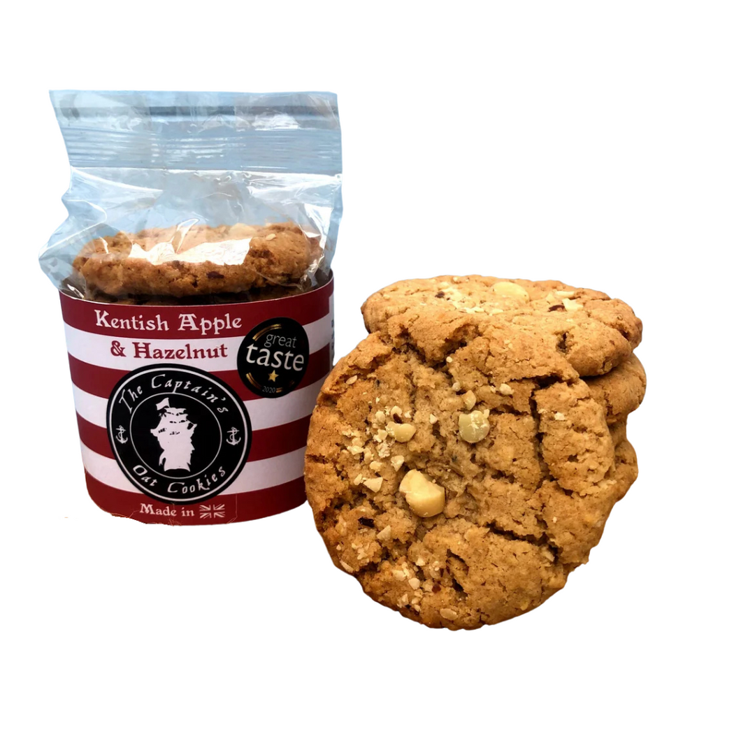 Captains Cookies  Kentish Apple & Hazelnut 245g