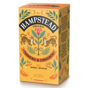 Hampstead Turmeric with Cinnamon Tea - Organic -  (20)