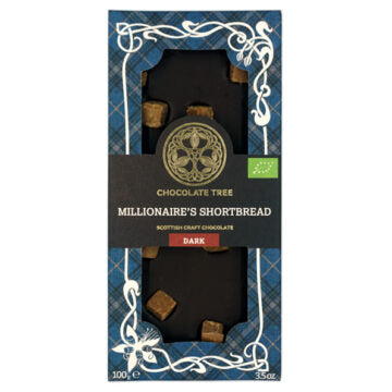 Chocolate Tree Organic Millionaire’s Shortbread Chocolate Bar 100g