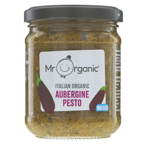 Mr Organic Aubergine Pesto 190g