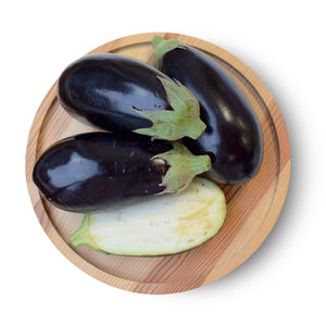 Aubergine (per 100g) (Org)