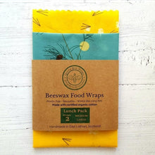 Load image into Gallery viewer, Queen Bee Wax Wrap - Lunch Pack