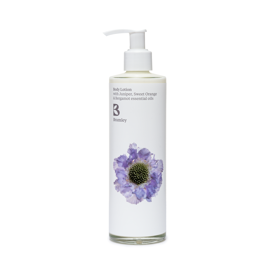 Bramley Body Lotion with Juniper, Sweet Orange and Bergamot essential oils