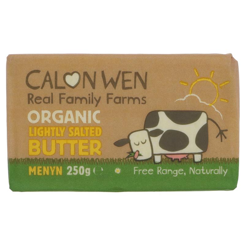 Calon Wen Lightly Salted Welsh Butter (Org) 250g