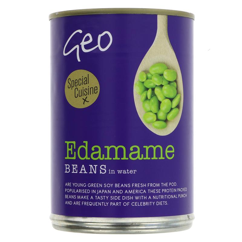 Geo Organics Edamame Beans in Water 400g