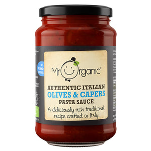 Mr Organic Pasta Sauce with Olive & Capers 350g
