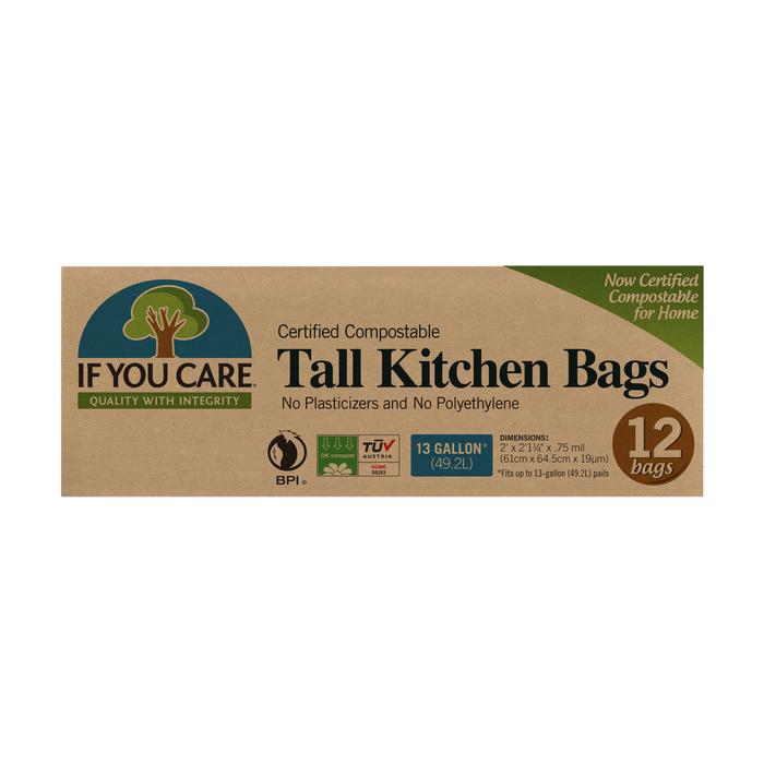 If You Care - Tall Kitchen Bags 49.2 L