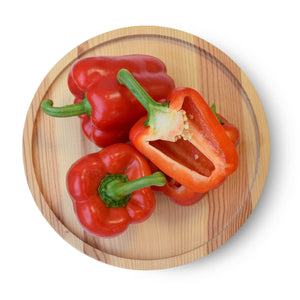 Peppers (per 100g) (Org)