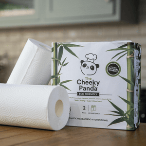 The Cheeky Panda - 2ply Bamboo Kitchen Roll (2 Pack)