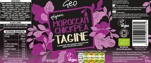 Geo Organic Moroccan Chickpea Tagine 400g